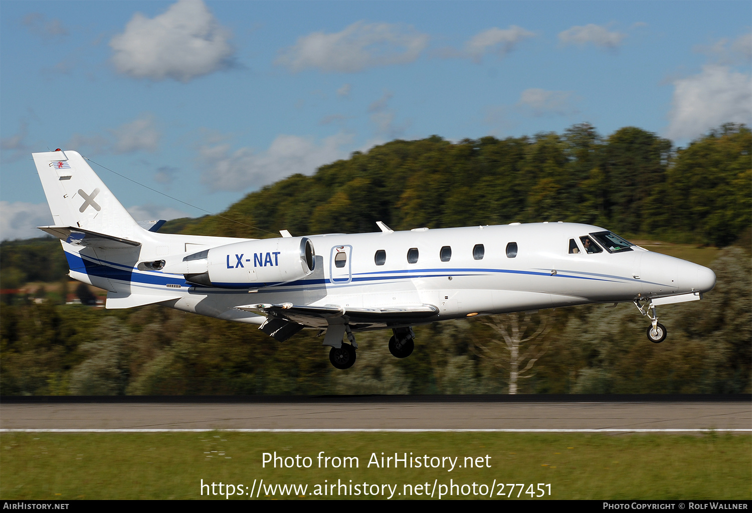 Aircraft Photo of LX-NAT | Cessna 560XL Citation XLS | AirHistory.net #277451
