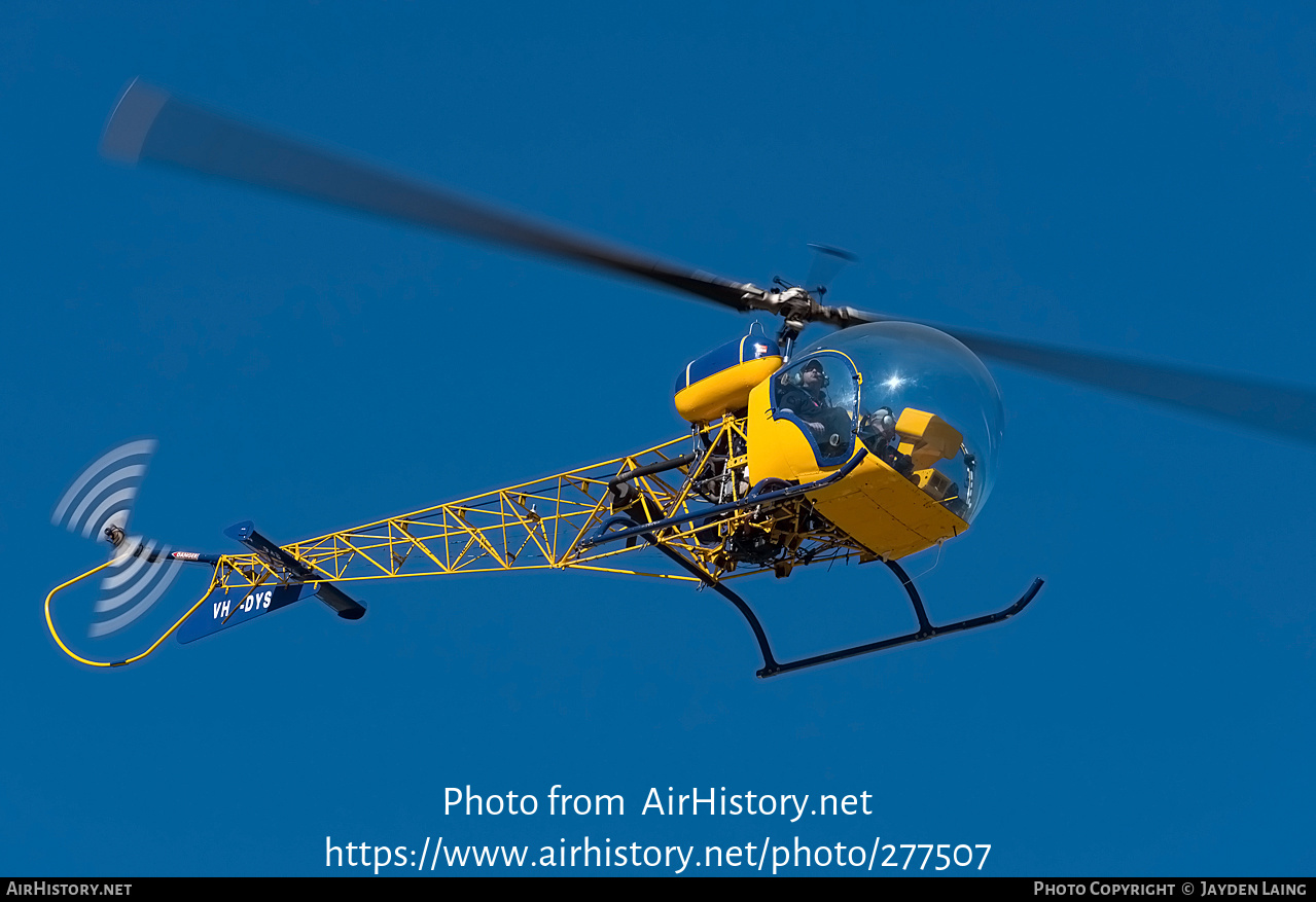 Aircraft Photo of VH-DYS | Bell 47G-5A | AirHistory.net #277507