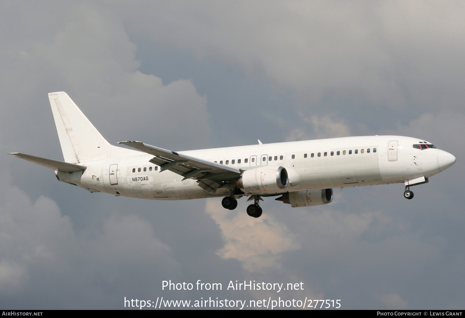 Aircraft Photo of N870AG | Boeing 737-4Y0 | Sky King | AirHistory.net #277515