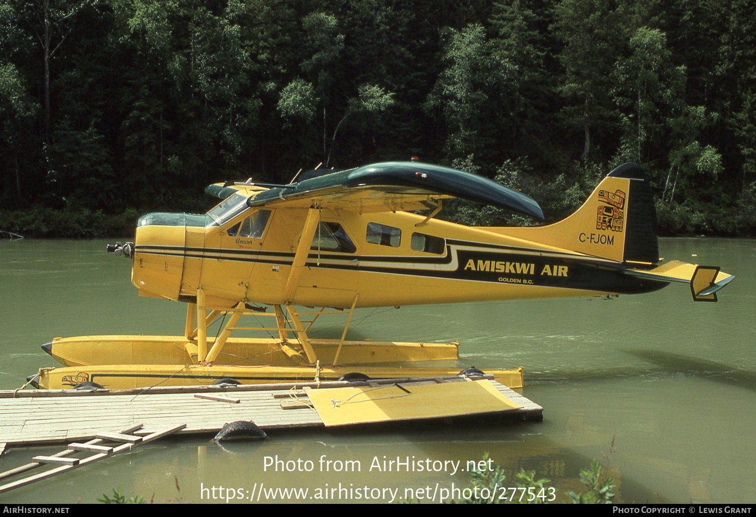 Aircraft Photo of C-FJOM | De Havilland Canada DHC-2 Beaver Mk1 | Amiskwi Air | AirHistory.net #277543