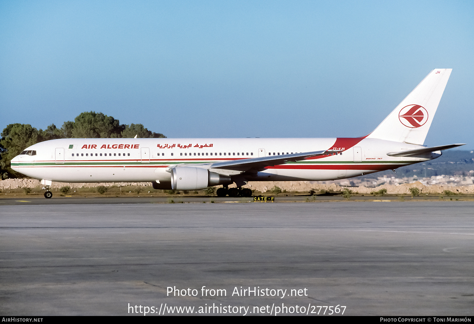 Aircraft Photo of 7T-VJH | Boeing 767-3D6 | Air Algérie | AirHistory.net #277567