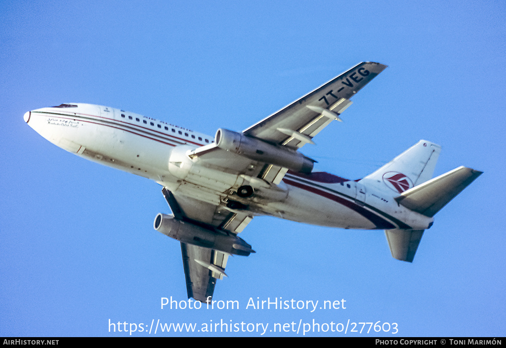 Aircraft Photo of 7T-VEG | Boeing 737-2D6/Adv | Air Algérie | AirHistory.net #277603