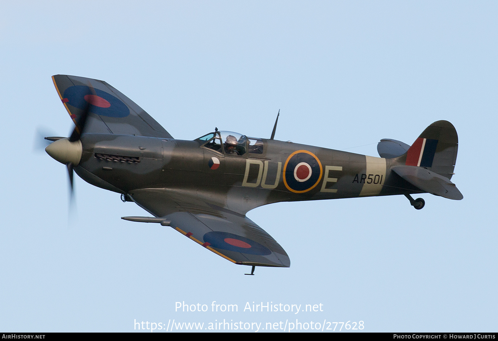 Aircraft Photo of G-AWII / AR501 | Supermarine 349 Spitfire LF5C | UK ...