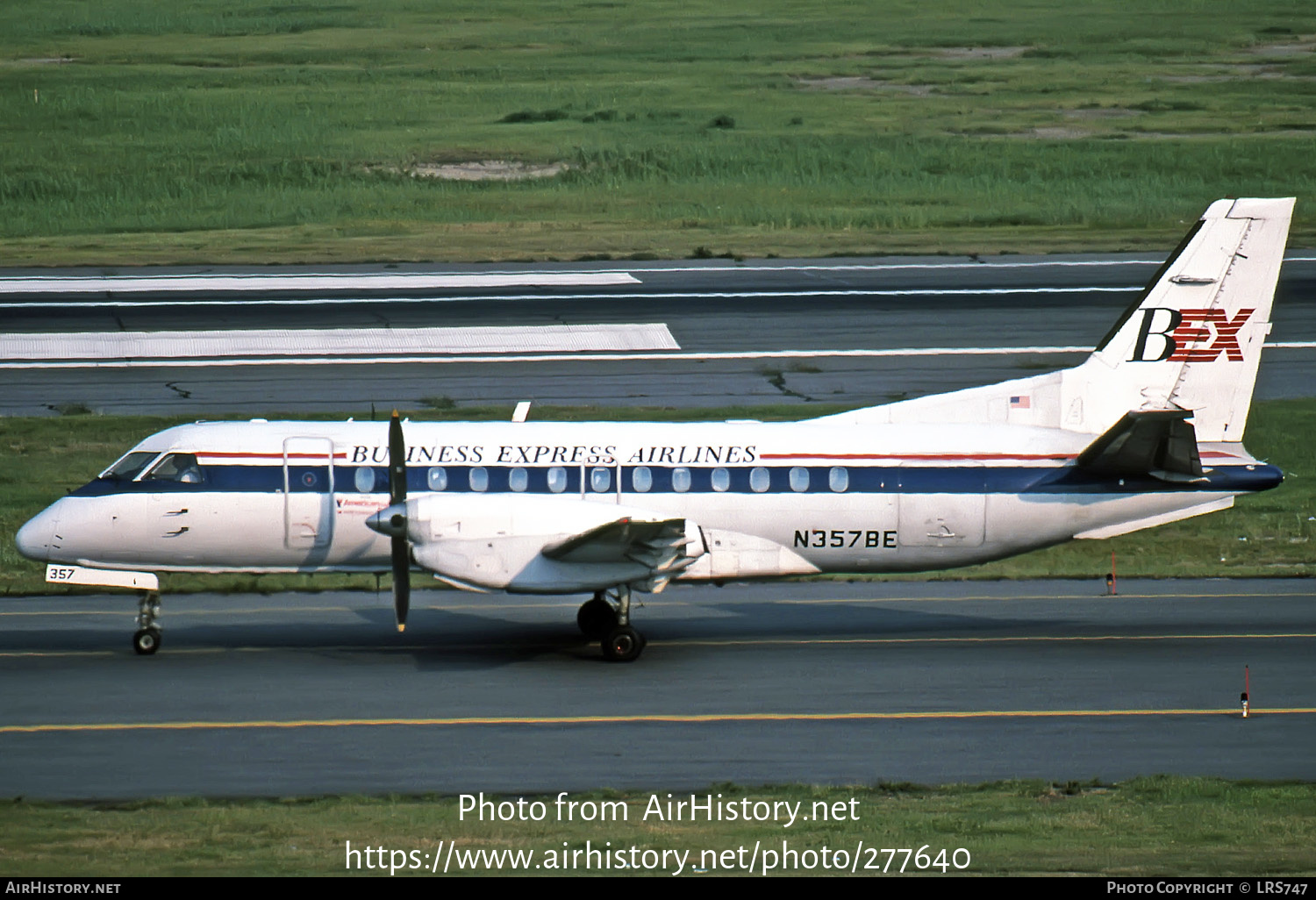 Aircraft Photo of N357BE | Saab 340B | Business Express Airlines - BEX | AirHistory.net #277640