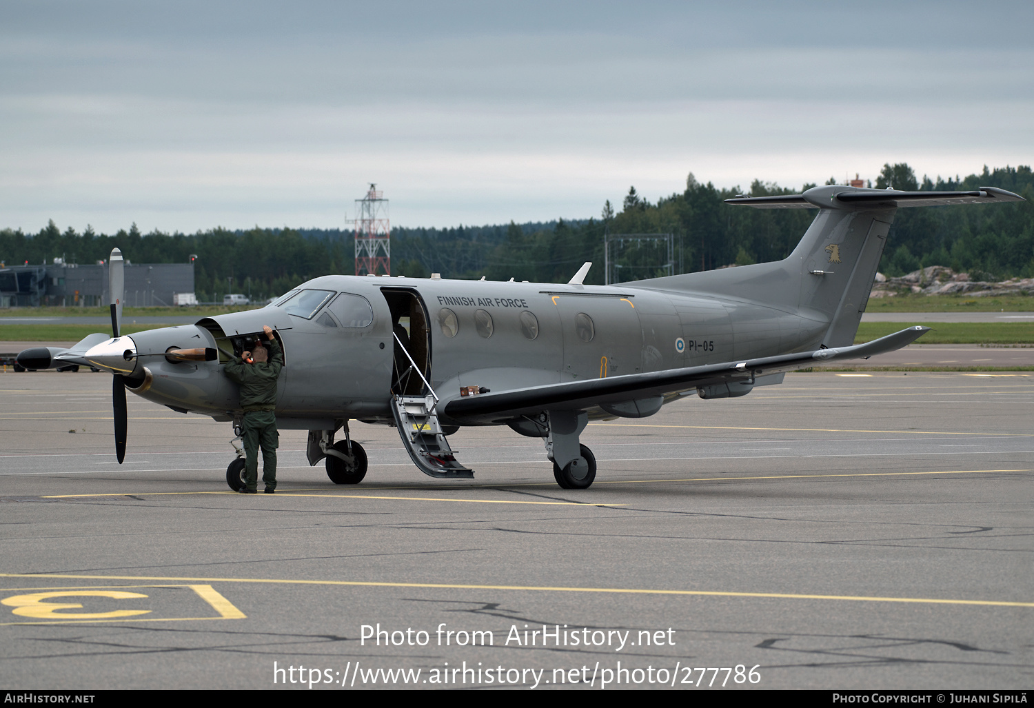 Aircraft Photo of PI-05 | Pilatus PC-12NG (PC-12/47E) | Finland - Air Force | AirHistory.net #277786