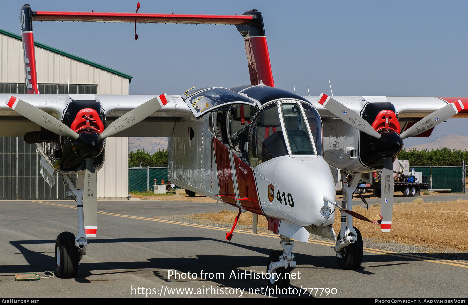 Aircraft Photo of N400DF | North American Rockwell OV-10A Bronco | Cal Fire - California Department of Forestry & Fire Protection | AirHistory.net #277790