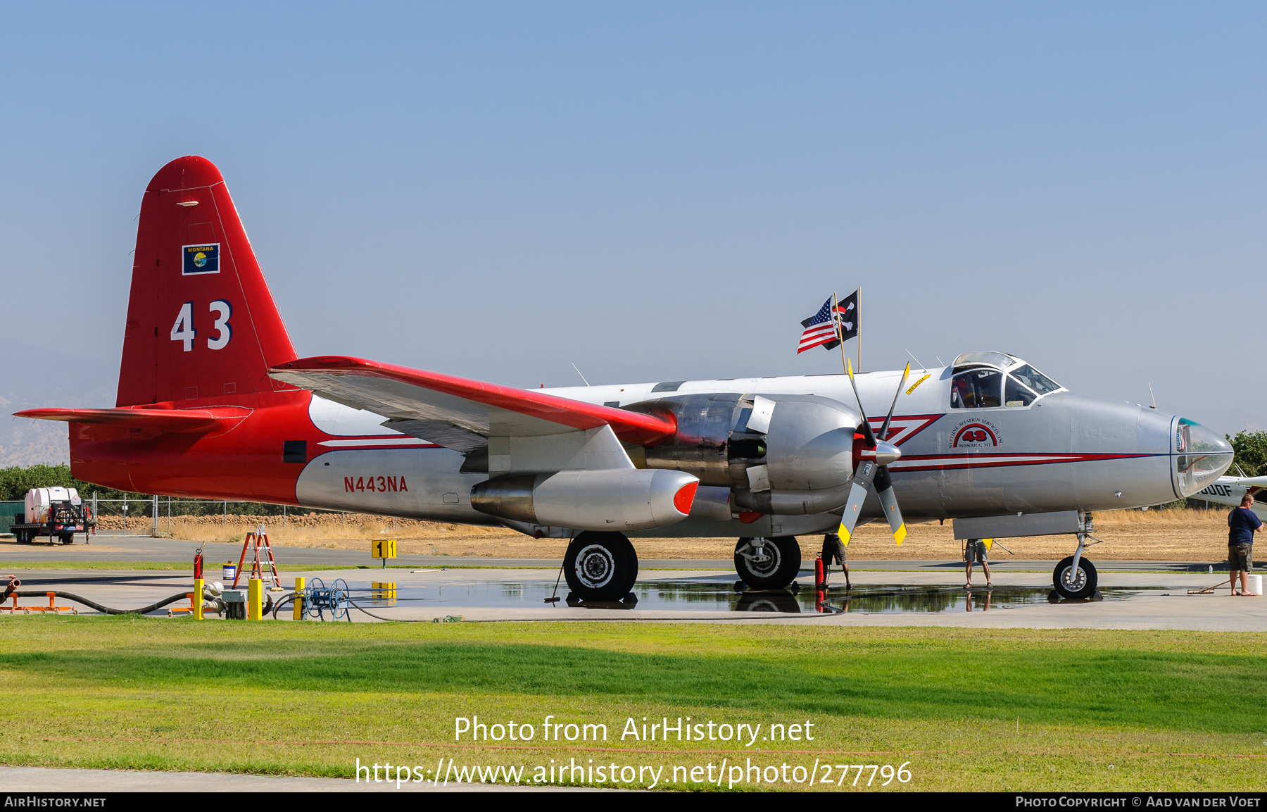 Aircraft Photo of N443NA | Lockheed P-2H/AT Neptune | Neptune Aviation Services | AirHistory.net #277796