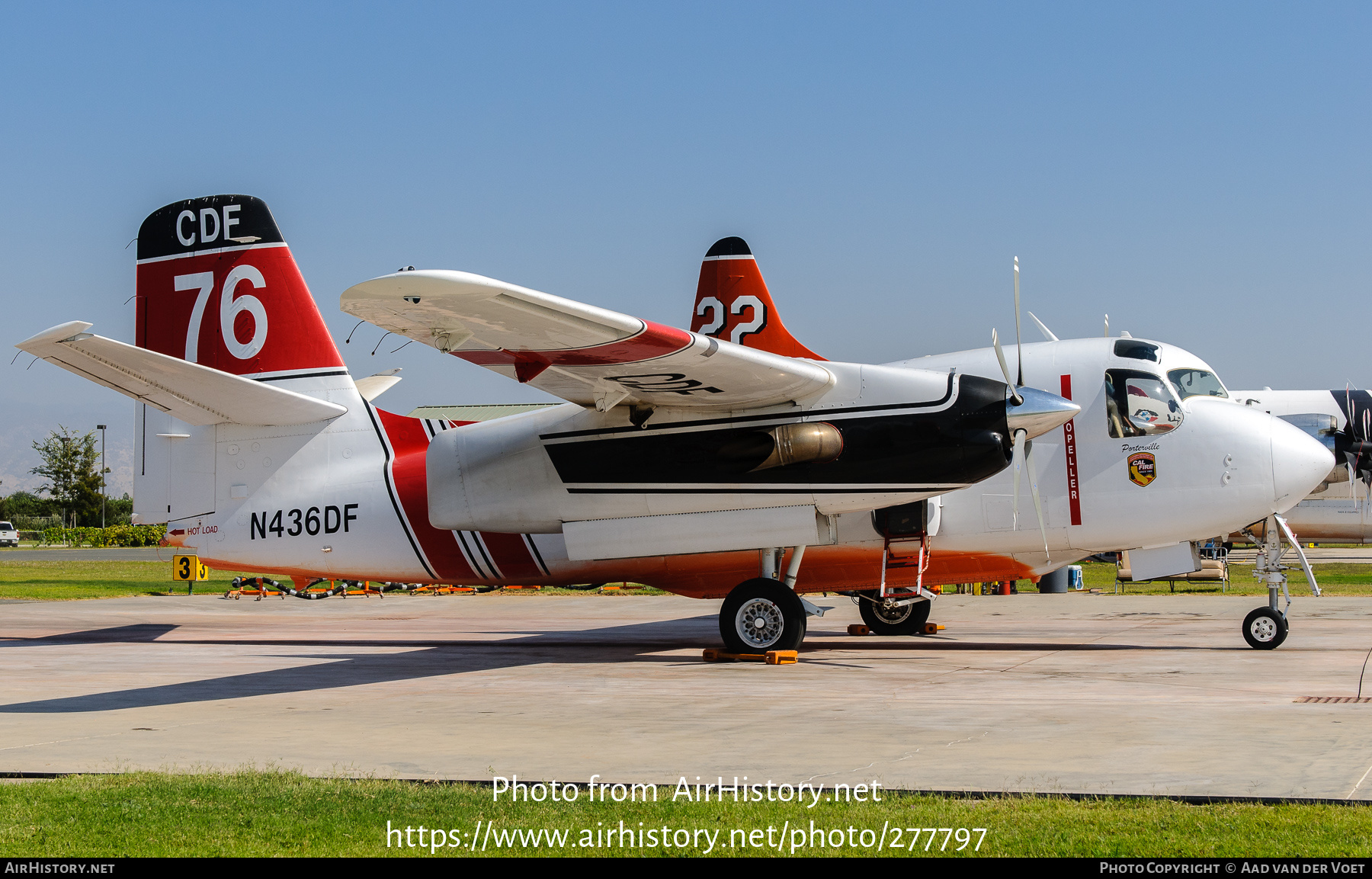 Aircraft Photo of N436DF | Marsh S-2F3AT Turbo Tracker | California Department of Forestry - CDF | AirHistory.net #277797