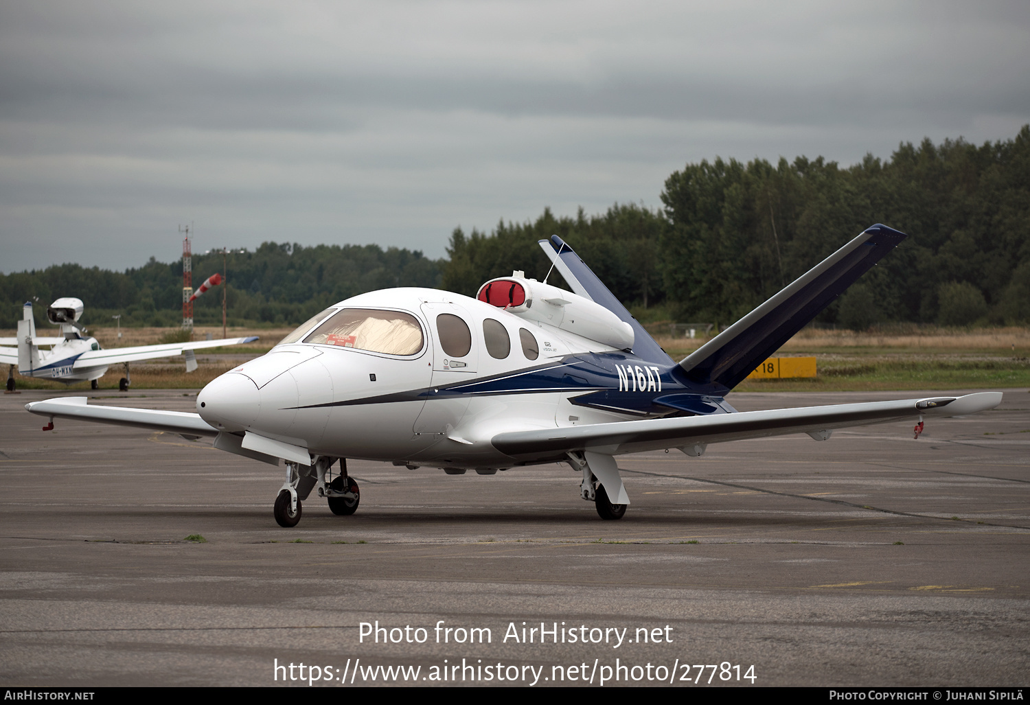 Aircraft Photo of N16AT | Cirrus SF-50 Vision G2 | AirHistory.net #277814