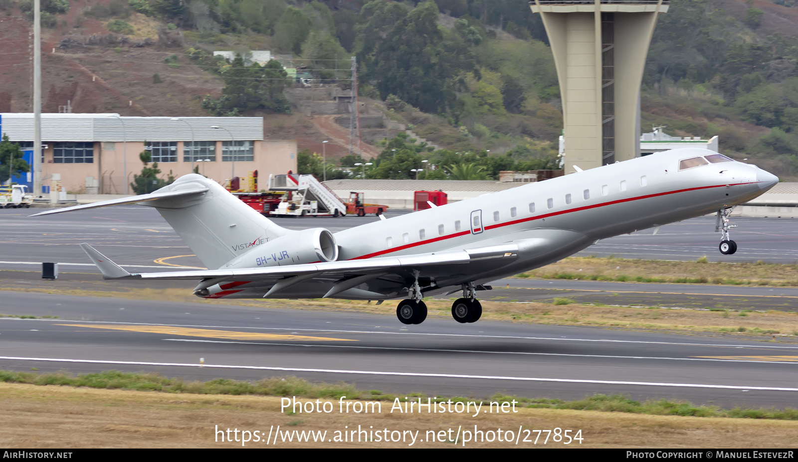 Aircraft Photo of 9H-VJR | Bombardier Global 6000 (BD-700-1A10) | VistaJet | AirHistory.net #277854