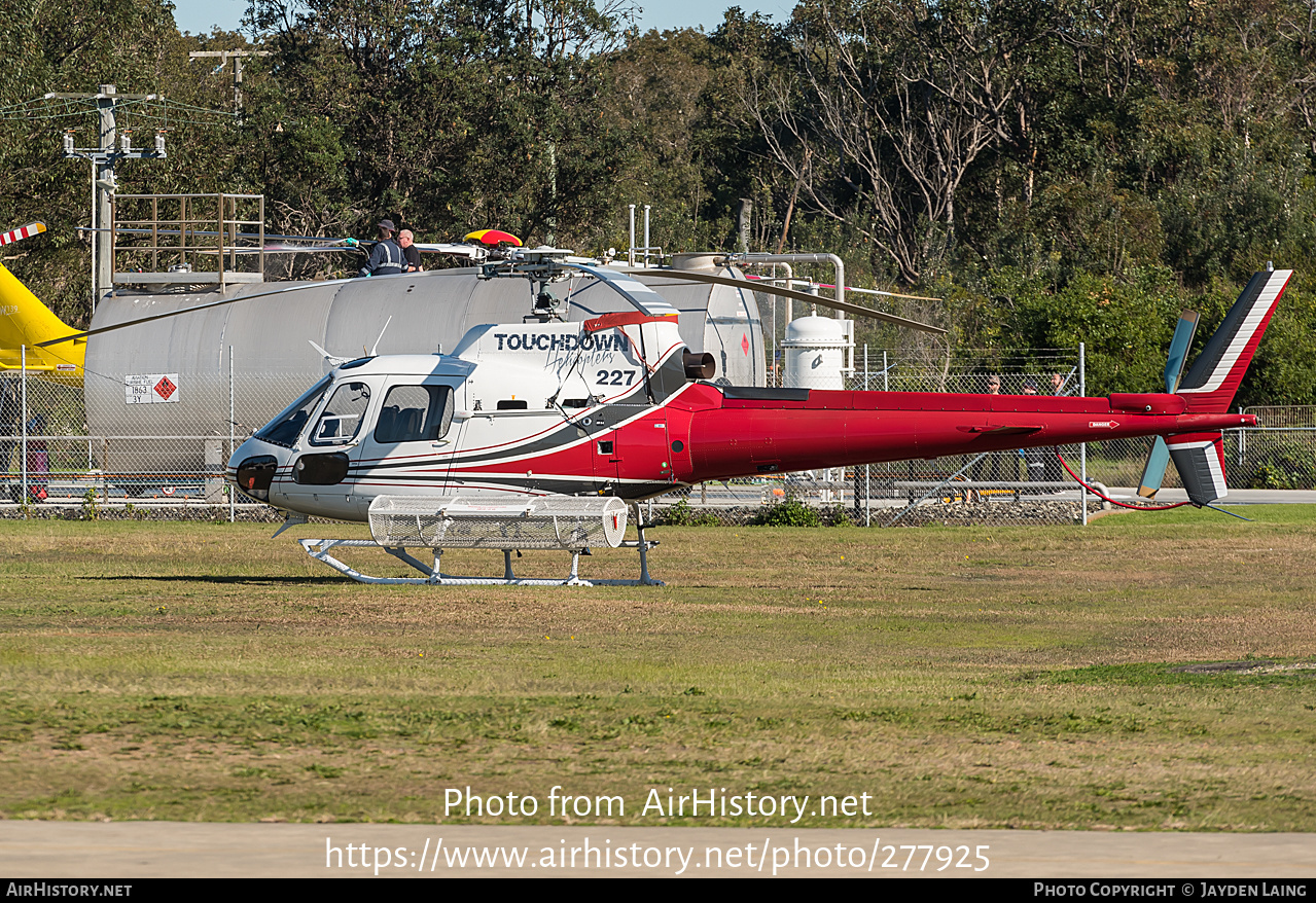 Aircraft Photo of VH-TSV | Aerospatiale AS-350BA Ecureuil | Touchdown Helicopters | AirHistory.net #277925