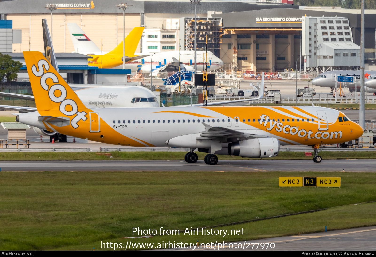 Aircraft Photo of 9V-TRP | Airbus A320-232 | Scoot | AirHistory.net #277970