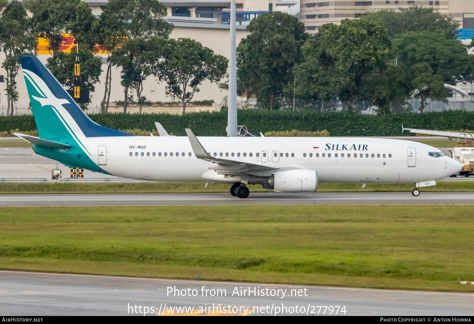 Aircraft Photo of 9V-MGP | Boeing 737-8SA | SilkAir | AirHistory.net #277974