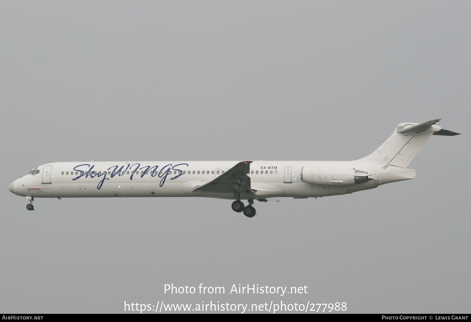 Aircraft Photo of SX-BTM | McDonnell Douglas MD-83 (DC-9-83) | Sky Wings | AirHistory.net #277988