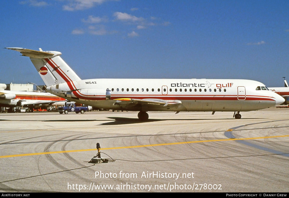 Aircraft Photo of N1542 | BAC 111-203AE One-Eleven | Atlantic Gulf Airlines | AirHistory.net #278002