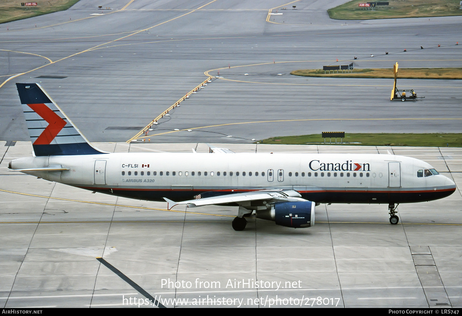 Aircraft Photo of C-FLSI | Airbus A320-211 | Canadian Airlines | AirHistory.net #278017