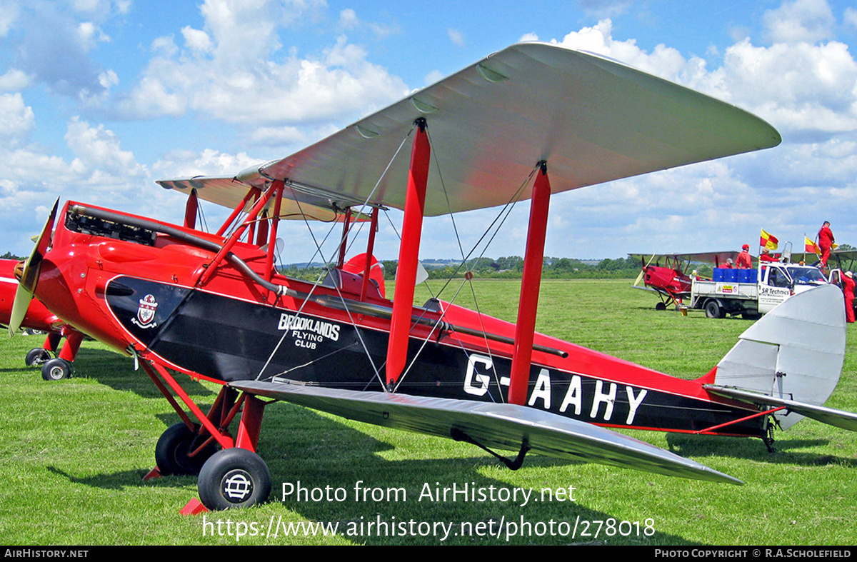 Aircraft Photo of G-AAHY | De Havilland D.H. 60M Moth | Brooklands Flying Club | AirHistory.net #278018