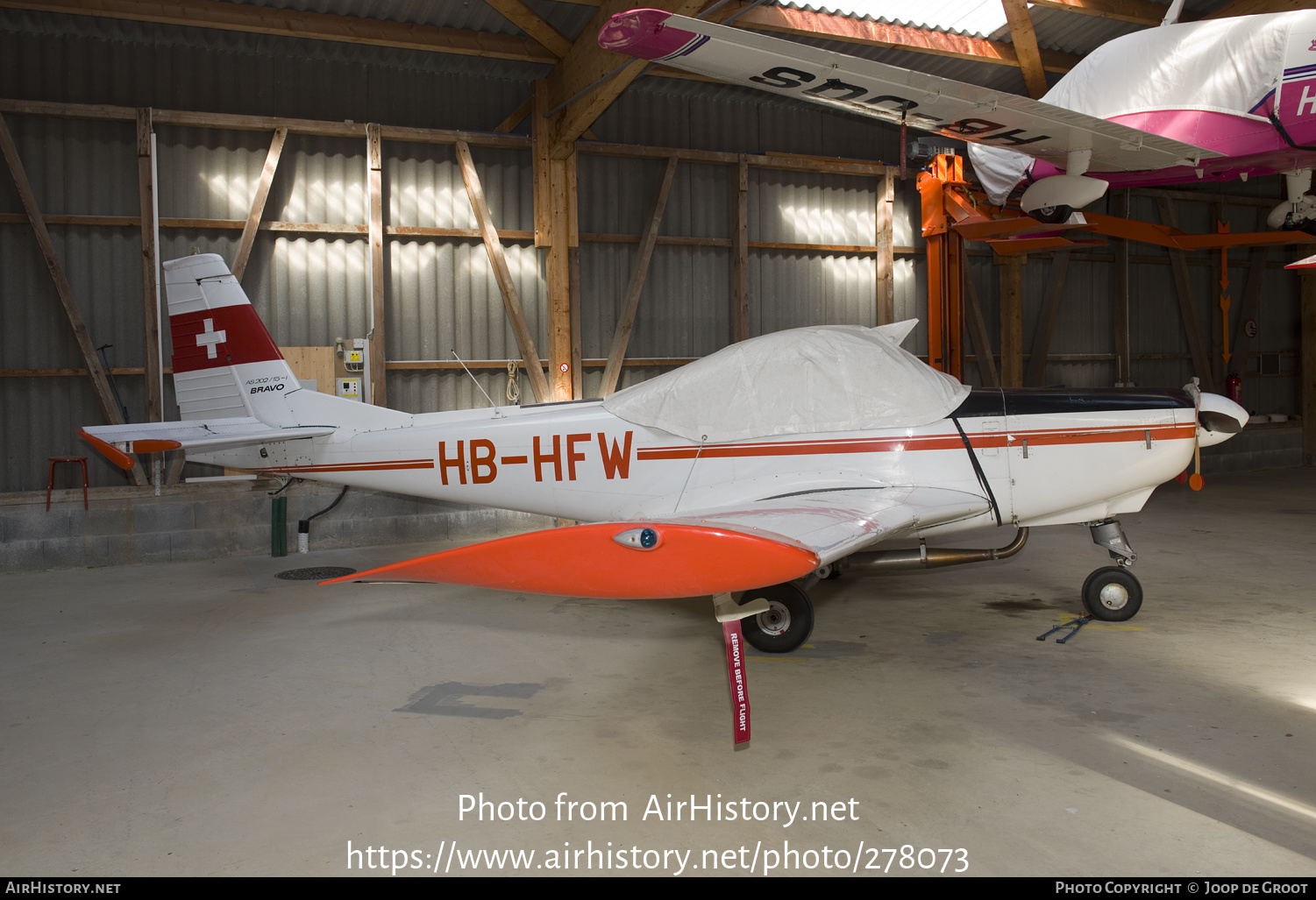 Aircraft Photo of HB-HFW | FFA AS-202/15-2 Bravo | AirHistory.net #278073