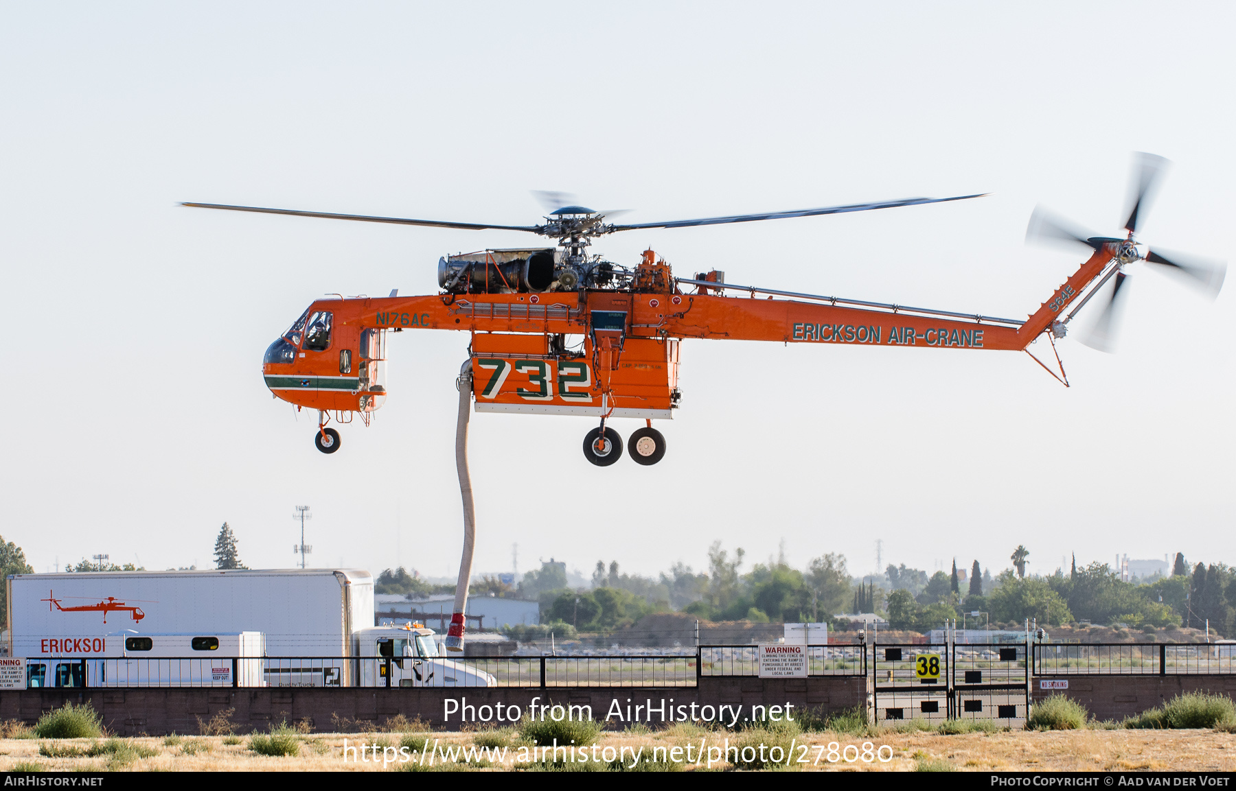 Aircraft Photo of N176AC | Sikorsky S-64E Skycrane | Erickson Air-Crane | AirHistory.net #278080