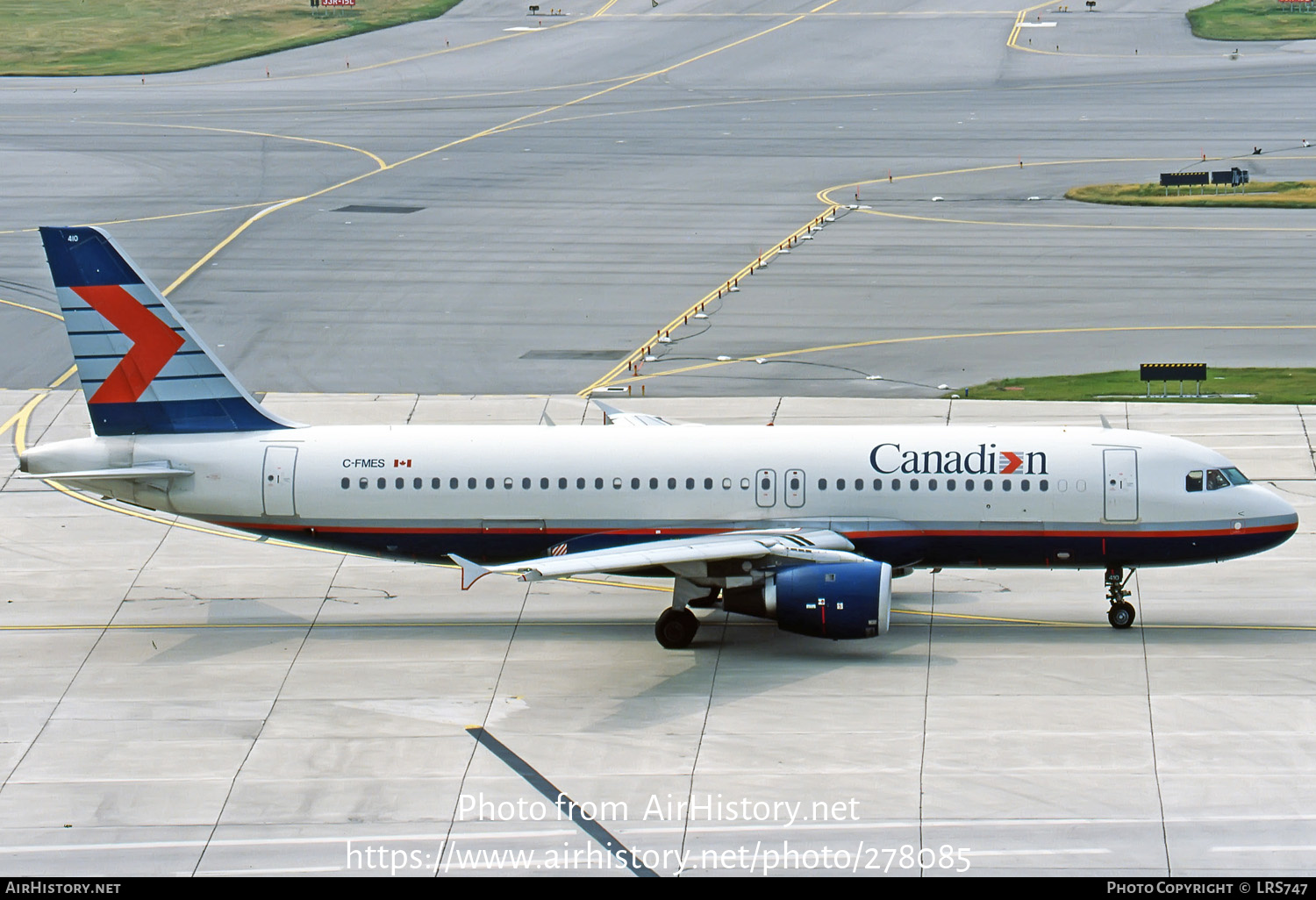 Aircraft Photo of C-FMES | Airbus A320-211 | Canadian Airlines | AirHistory.net #278085