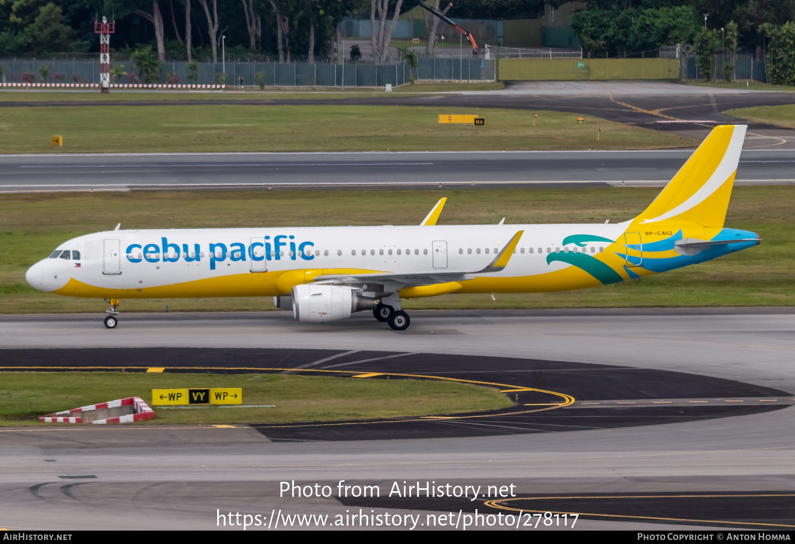 Aircraft Photo of RP-C4112 | Airbus A321-211 | Cebu Pacific Air | AirHistory.net #278117