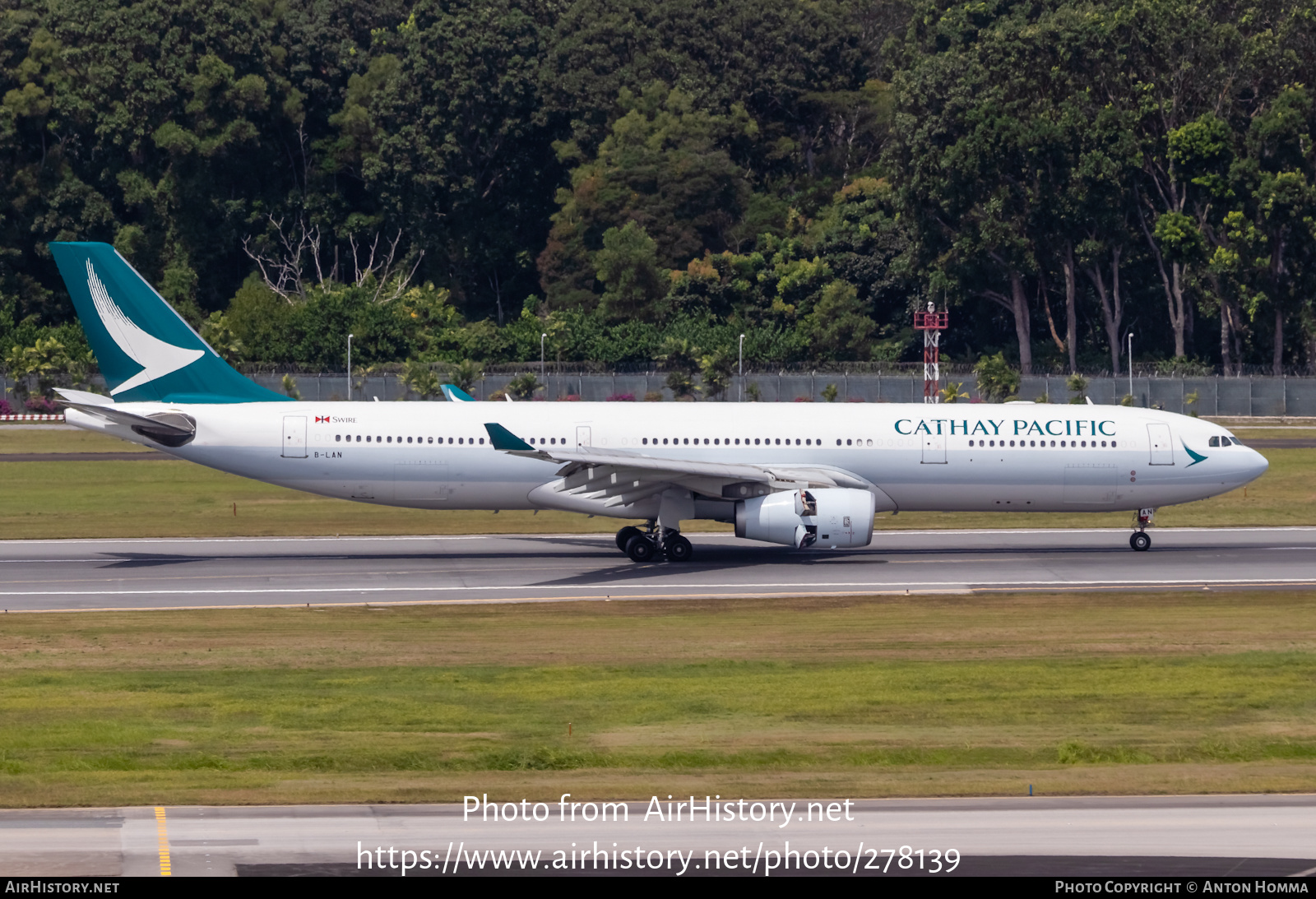 Aircraft Photo of B-LAN | Airbus A330-343E | Cathay Pacific Airways | AirHistory.net #278139