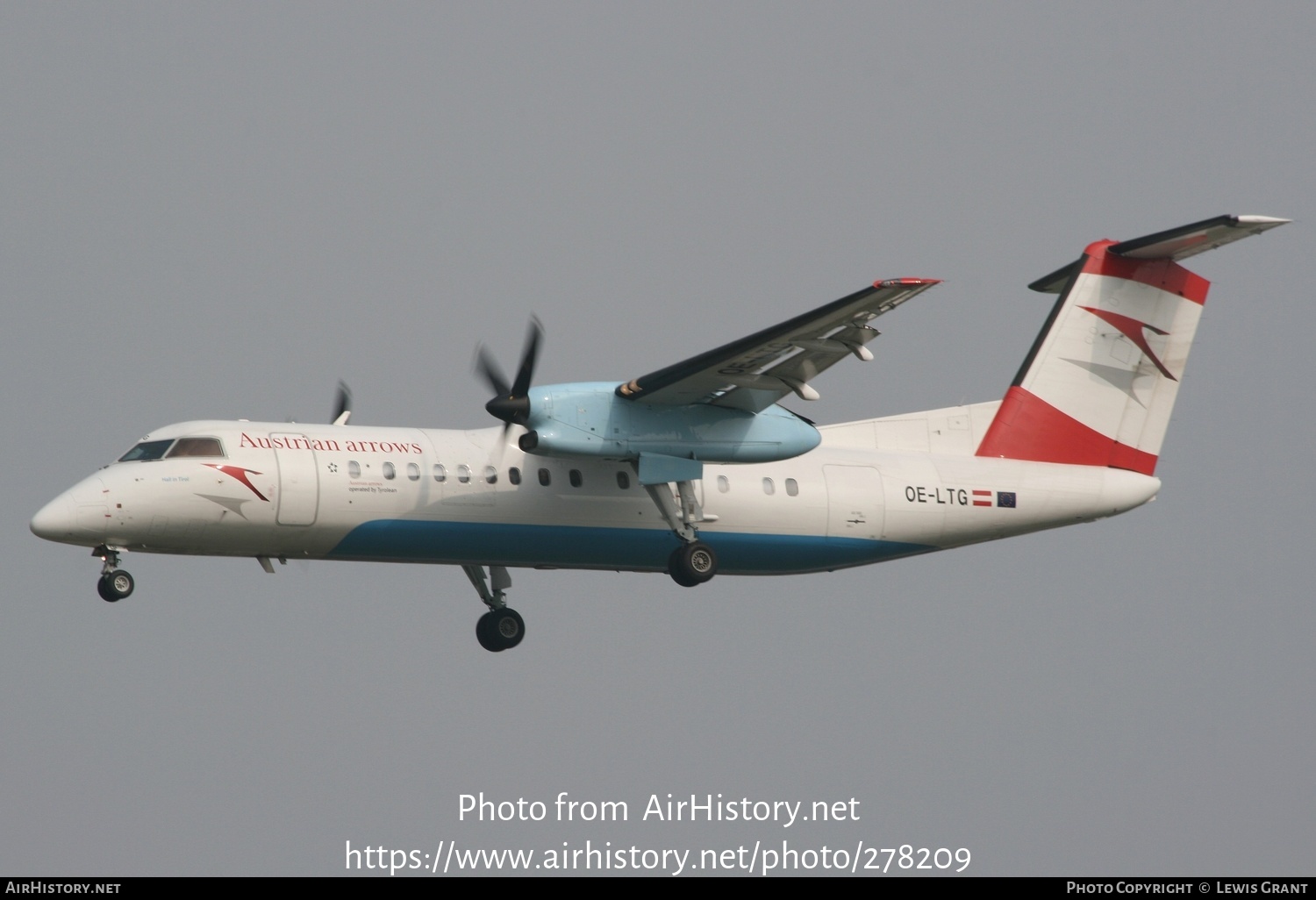 Aircraft Photo of OE-LTG | De Havilland Canada DHC-8-314Q Dash 8 | Austrian Arrows | AirHistory.net #278209