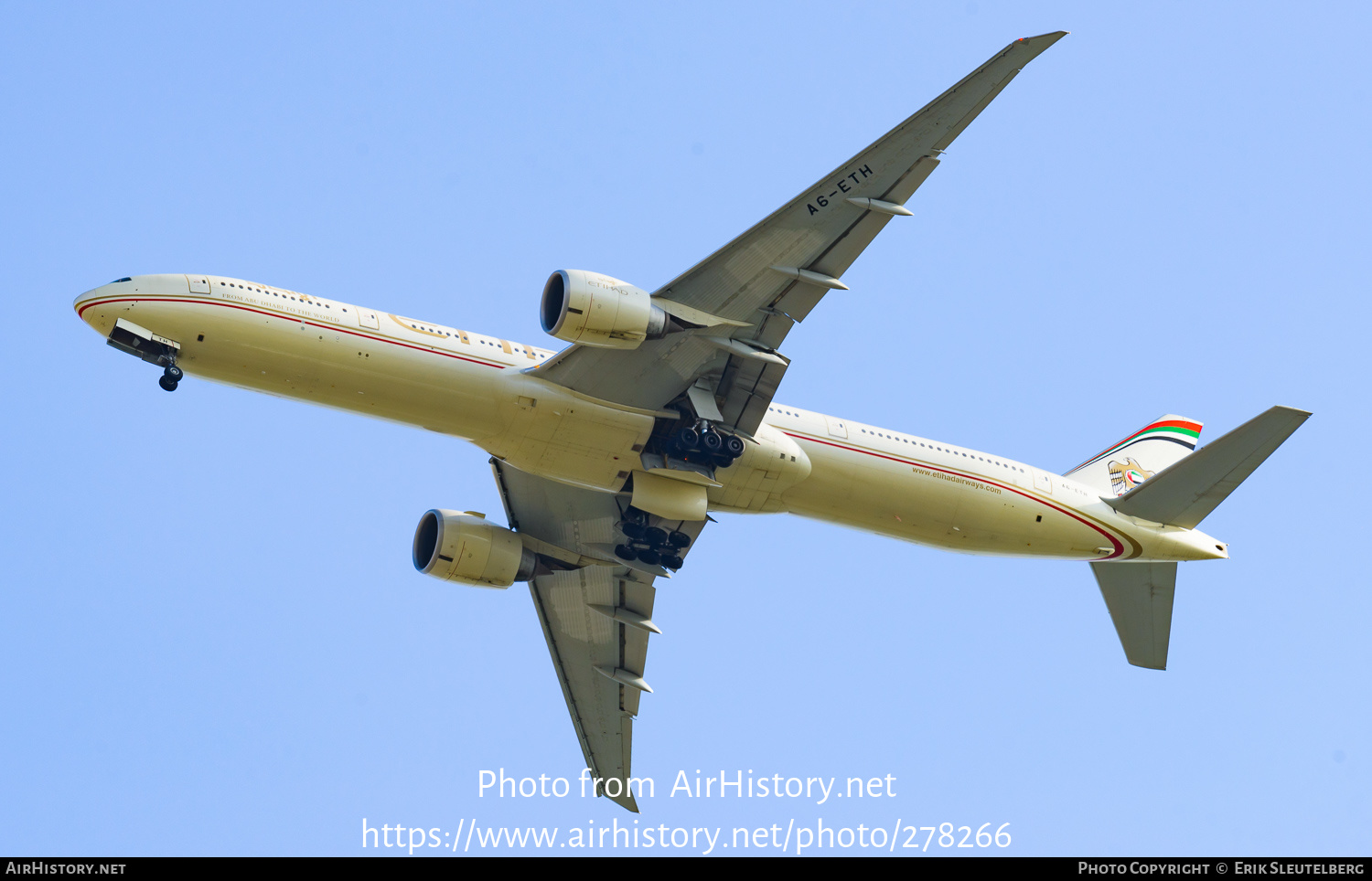 Aircraft Photo of A6-ETH | Boeing 777-3FX/ER | Etihad Airways | AirHistory.net #278266