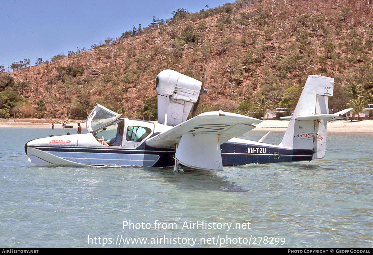 Aircraft Photo of VH-TZU | Lake LA-4-200 Buccaneer | Air Whitsunday | AirHistory.net #278299