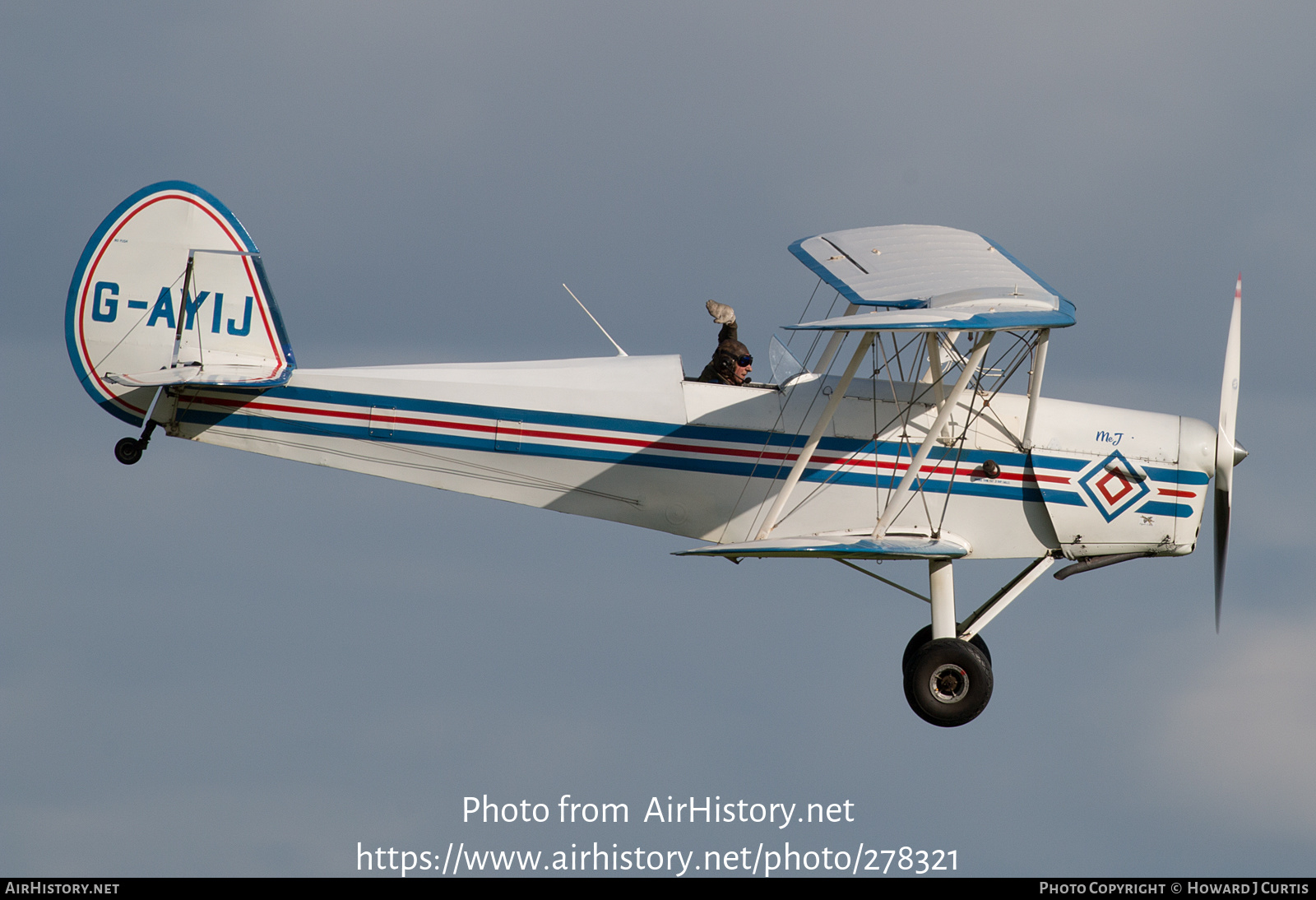 Aircraft Photo of G-AYIJ | Stampe-Vertongen SV-4B | AirHistory.net #278321