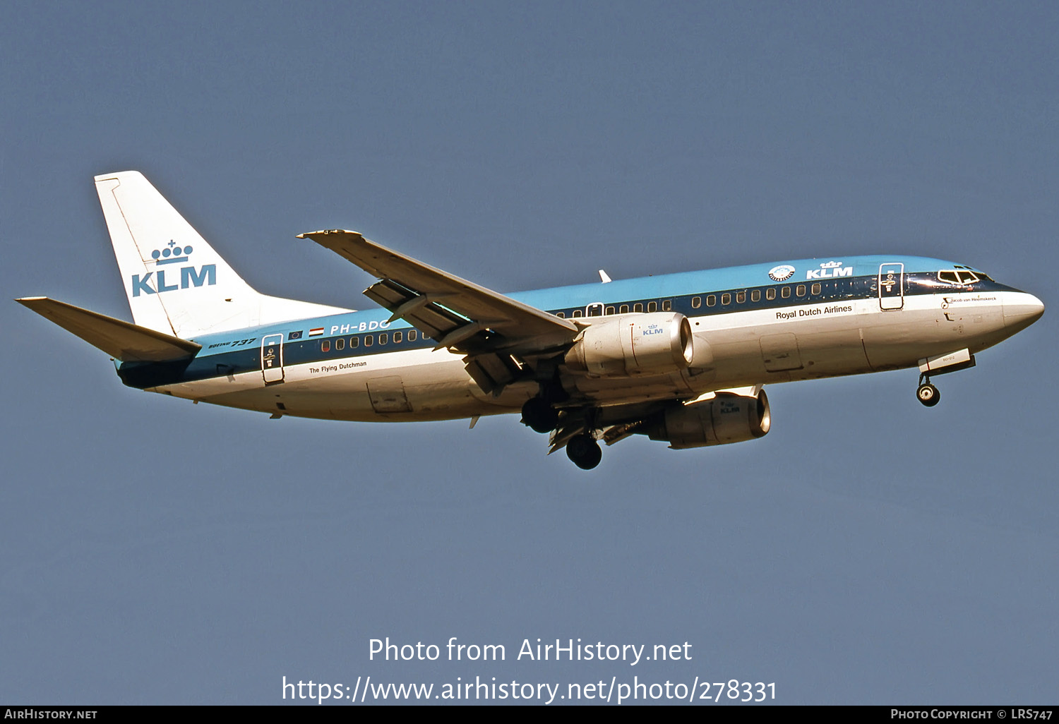 Aircraft Photo of PH-BDO | Boeing 737-306 | KLM - Royal Dutch Airlines | AirHistory.net #278331