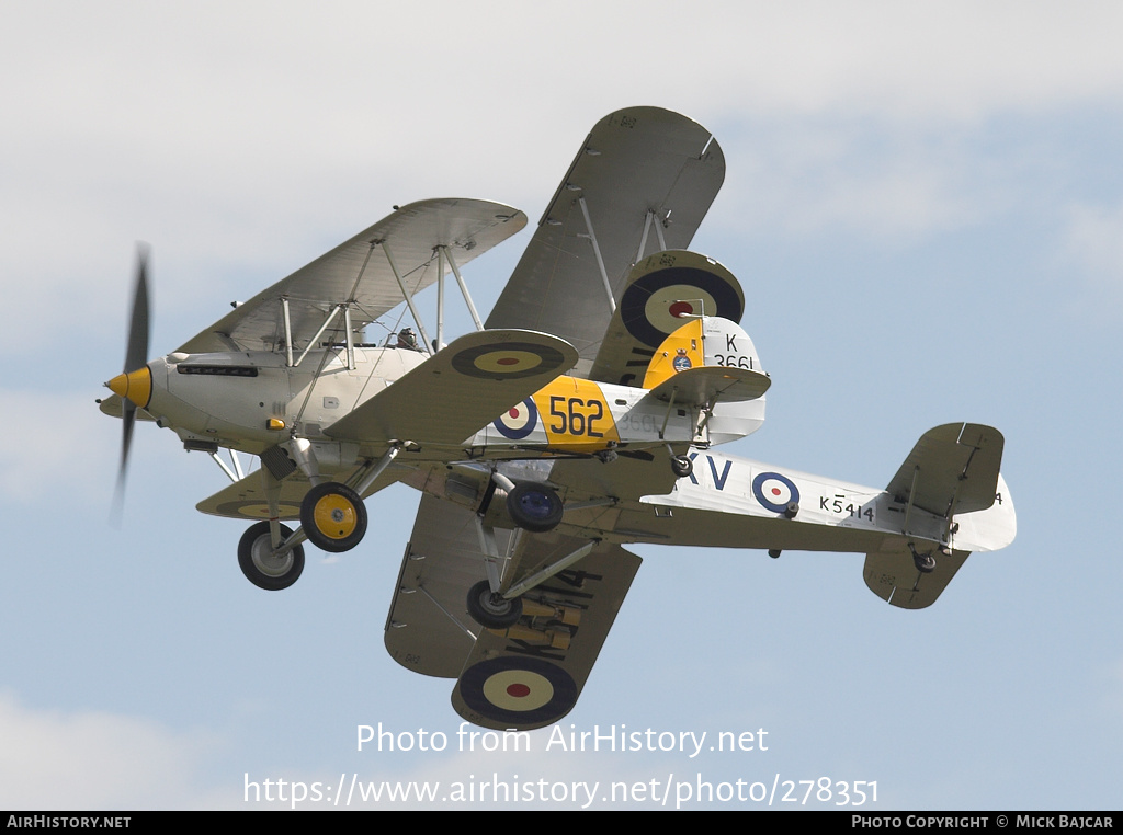 Aircraft Photo of G-BURZ / K3661 | Hawker Nimrod Mk2 | UK - Navy | AirHistory.net #278351