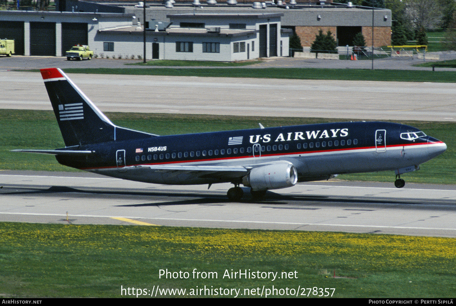 Aircraft Photo of N584US | Boeing 737-301 | US Airways | AirHistory.net #278357