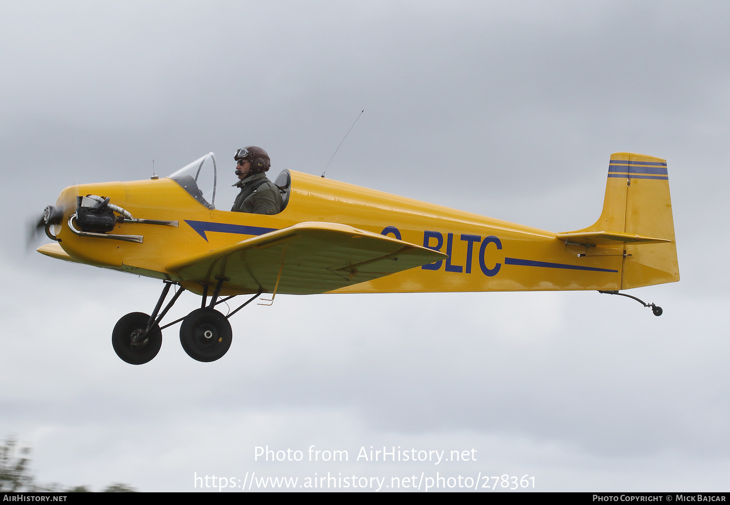 Aircraft Photo of G-BLTC | Druine D-31 Turbulent | AirHistory.net #278361