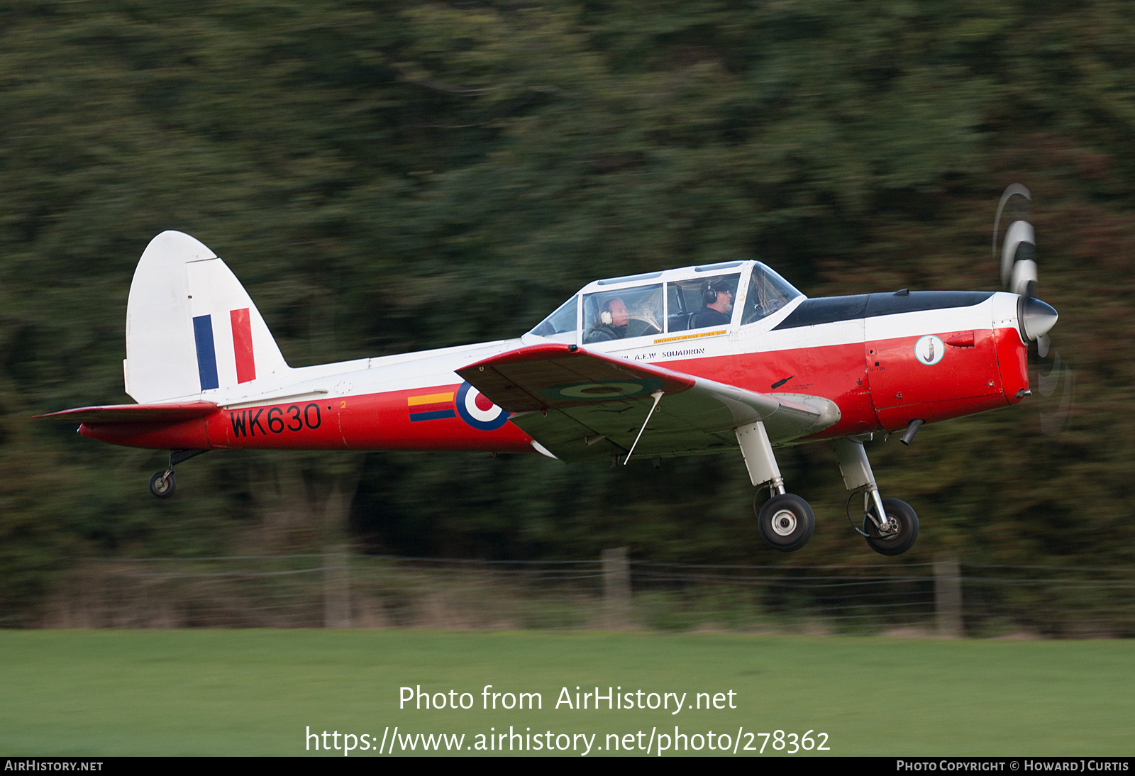 Aircraft Photo of G-BXDG / WK630 | De Havilland Canada DHC-1 Chipmunk Mk22 | UK - Air Force | AirHistory.net #278362