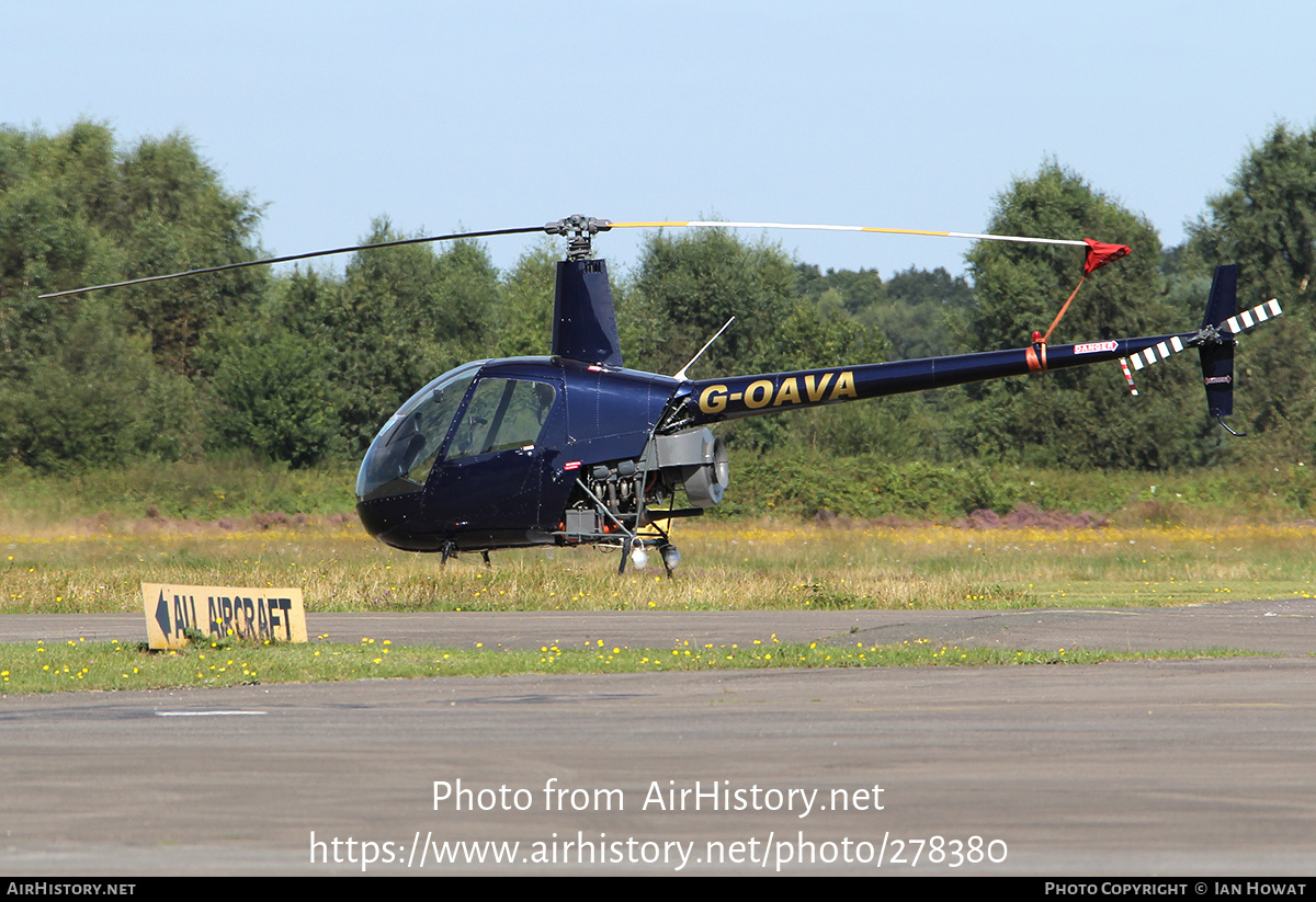 Aircraft Photo of G-OAVA | Robinson R-22 Beta II | AirHistory.net #278380