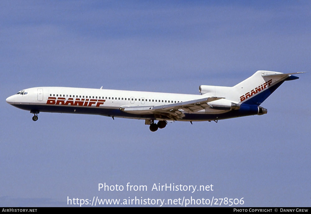 Aircraft Photo of N453BN | Boeing 727-227 | Braniff | AirHistory.net #278506