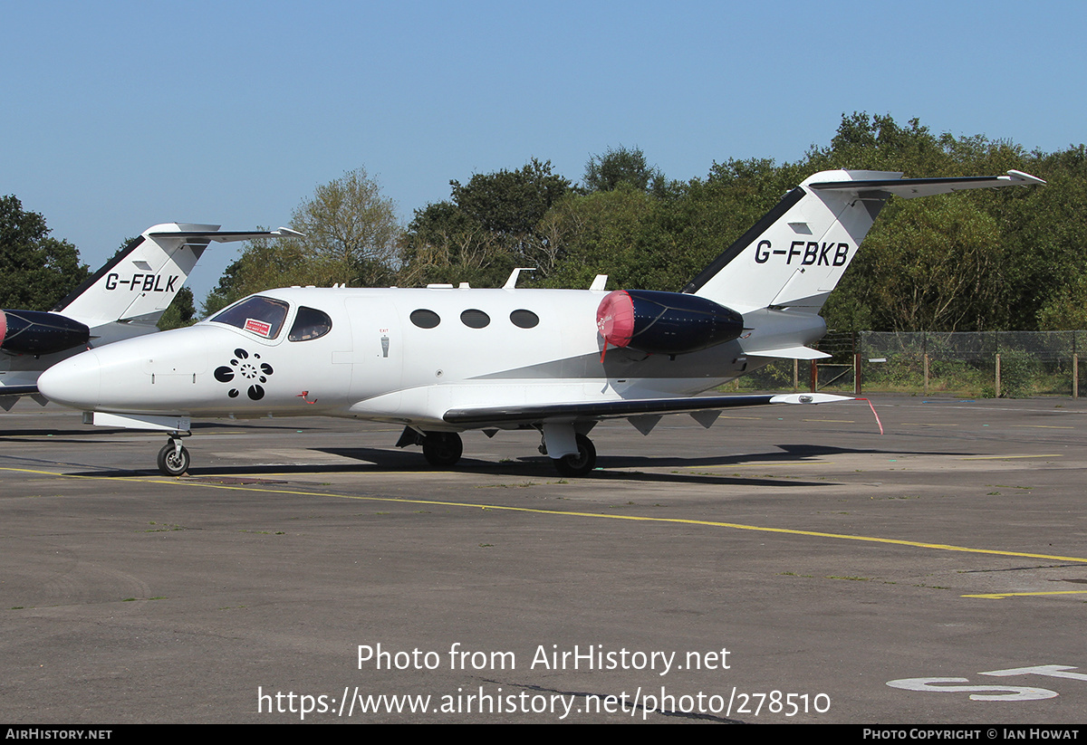 Aircraft Photo of G-FBKB | Cessna 510 Citation Mustang | Blink | AirHistory.net #278510