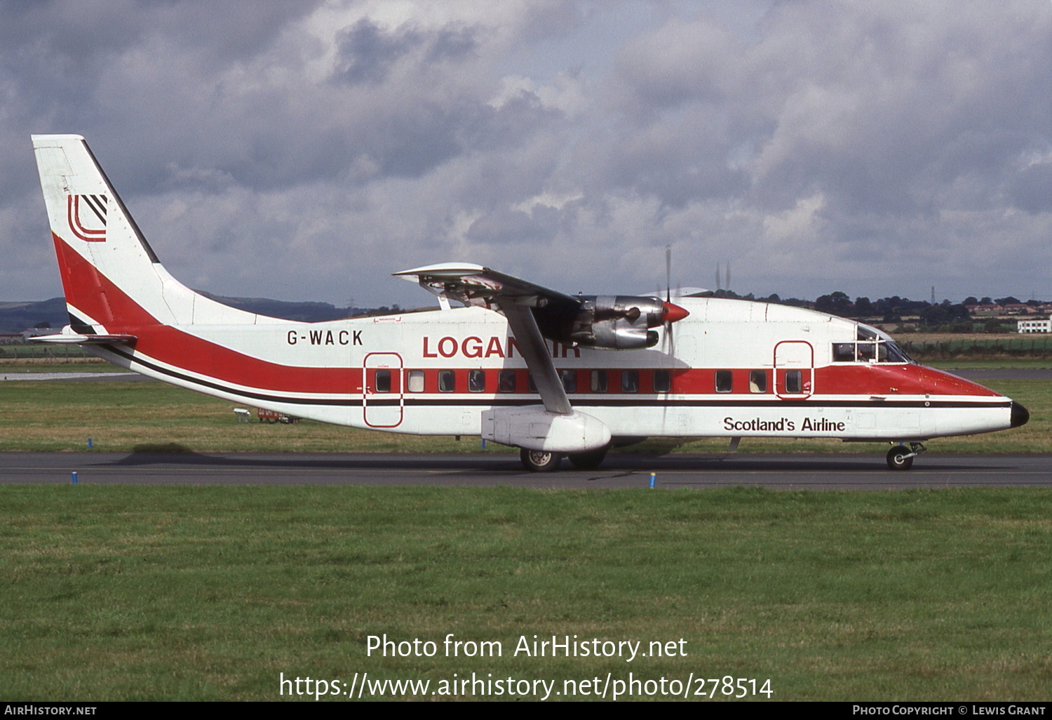 Aircraft Photo of G-WACK | Short 360-100 | Loganair | AirHistory.net #278514