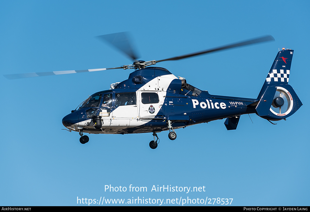 Aircraft Photo of VH-PVH | Eurocopter AS-365N-3 Dauphin 2 | Victoria Police | AirHistory.net #278537