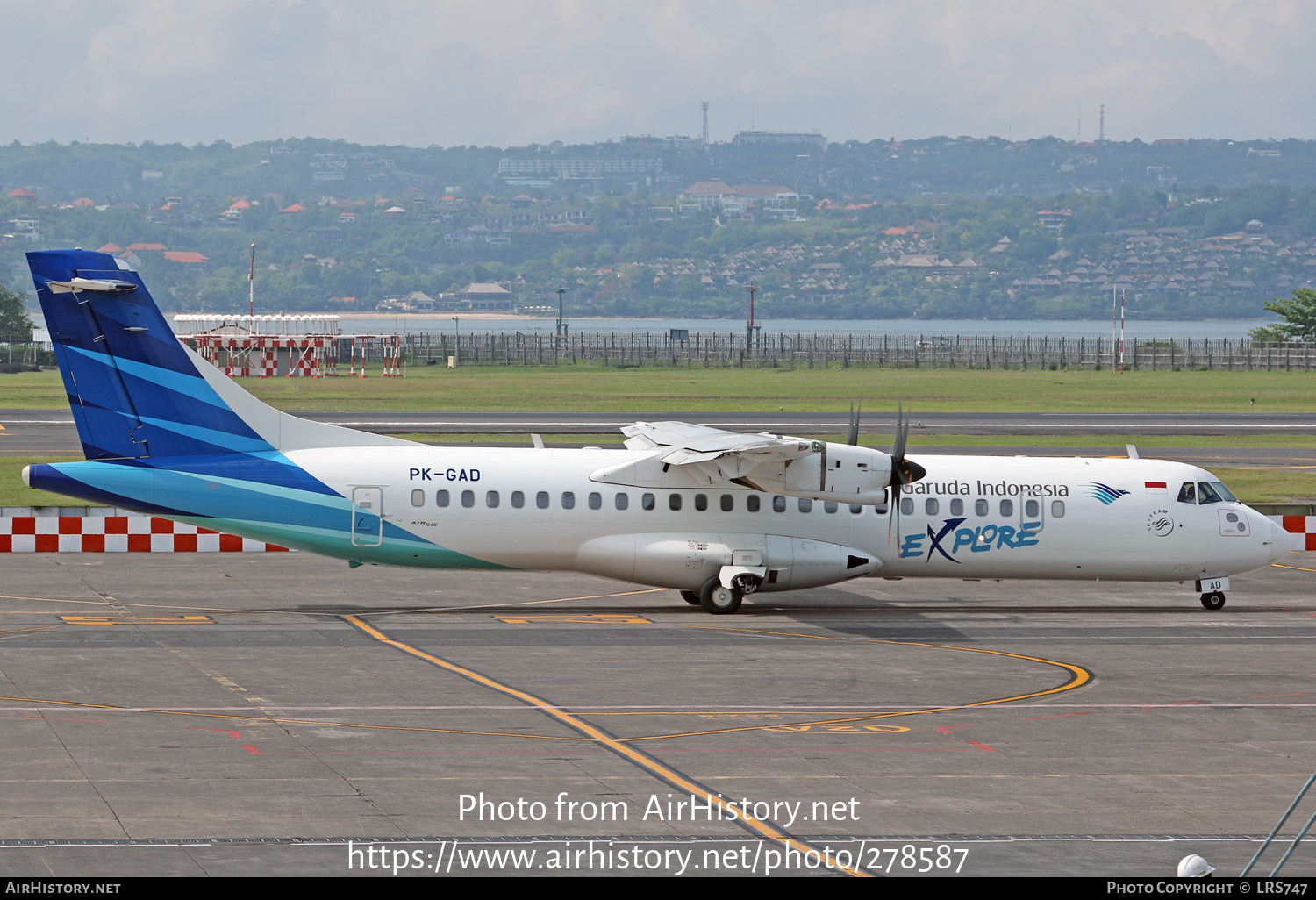 Aircraft Photo of PK-GAD | ATR ATR-72-600 (ATR-72-212A) | Garuda Indonesia Explore | AirHistory.net #278587