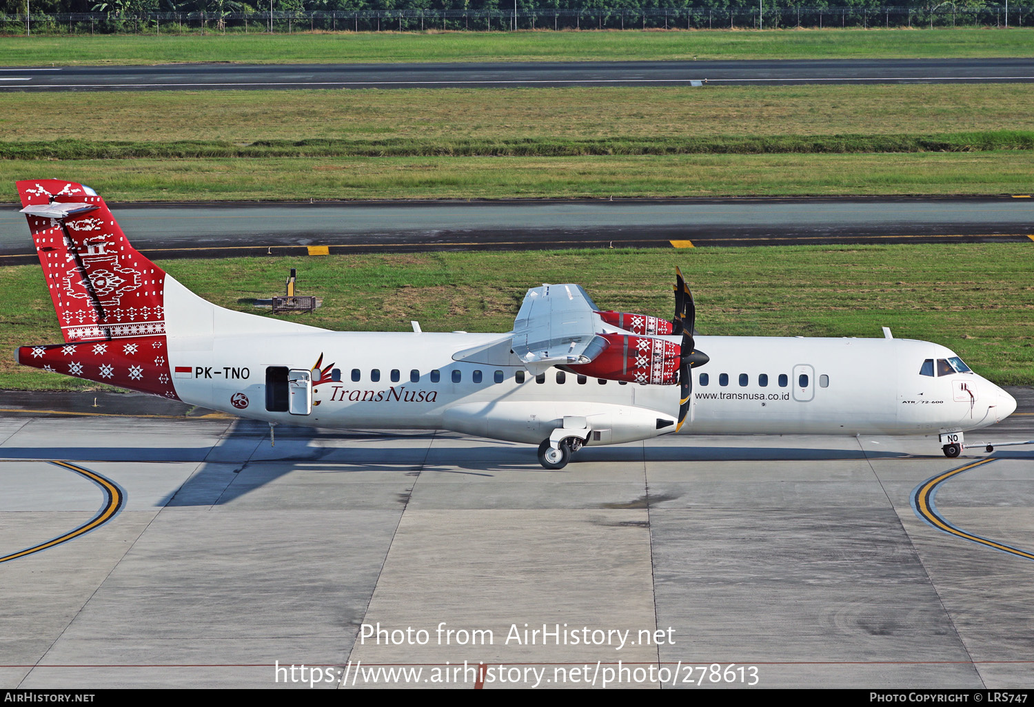 Aircraft Photo of PK-TNO | ATR ATR-72-600 (ATR-72-212A) | TransNusa Aviation | AirHistory.net #278613