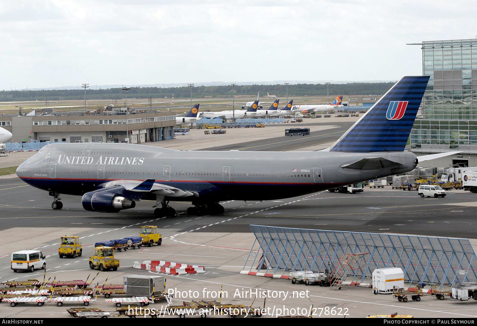 Aircraft Photo of N116UA | Boeing 747-422 | United Airlines | AirHistory.net #278622