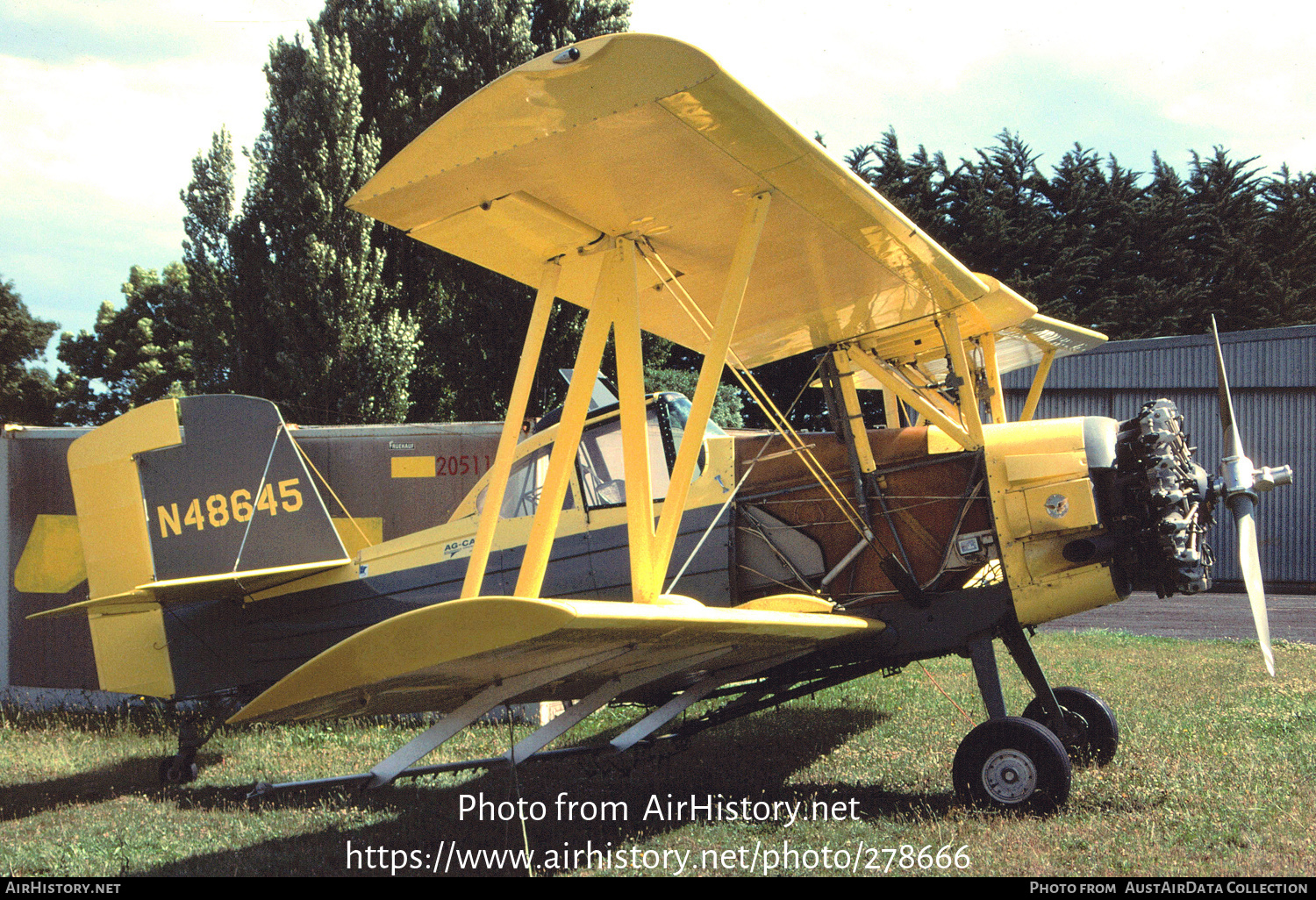 Aircraft Photo of N48645 | Grumman G-164B Super Ag-Cat B | AirHistory.net #278666