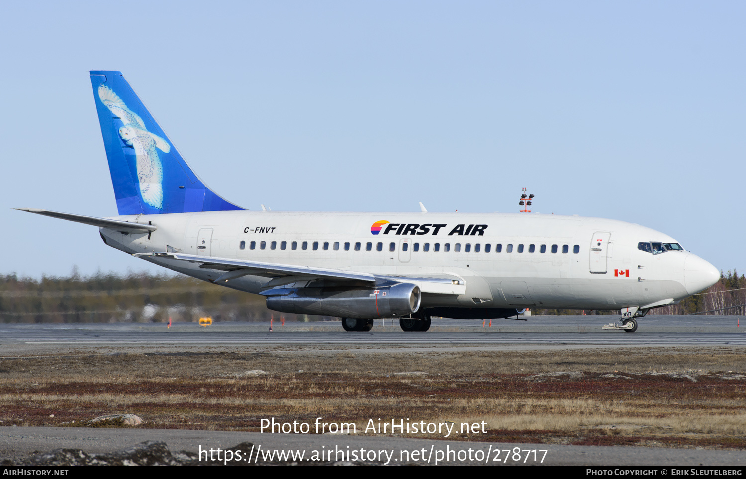 Aircraft Photo of C-FNVT | Boeing 737-248C/Adv | First Air | AirHistory.net #278717