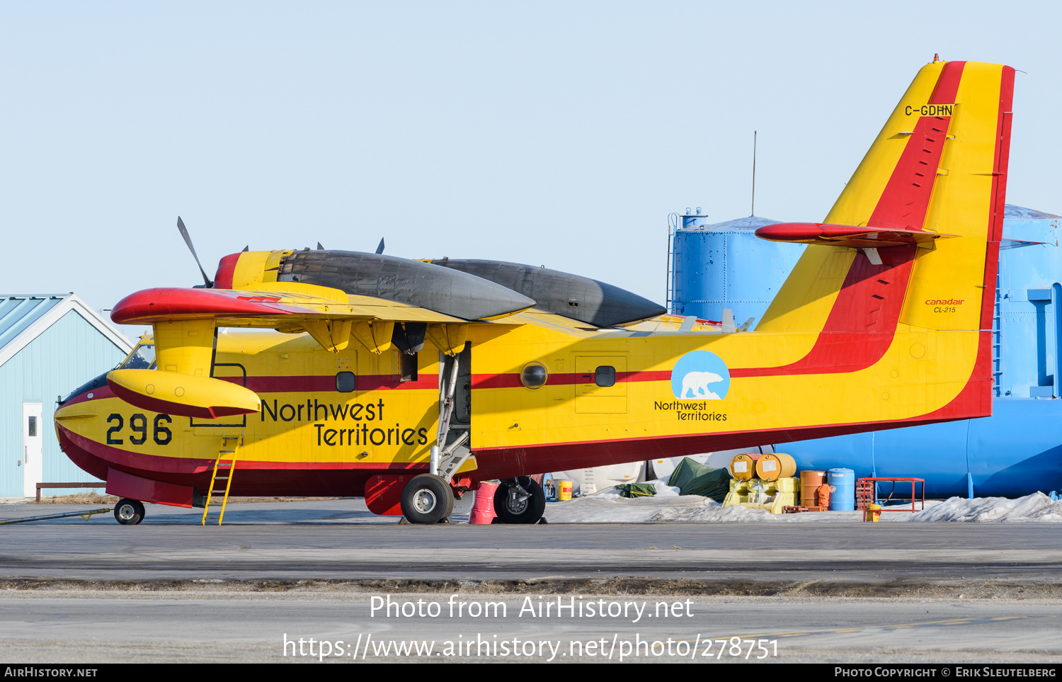 Aircraft Photo of C-GDHN | Canadair CL-215-V (CL-215-1A10) | Northwest Territories Government | AirHistory.net #278751