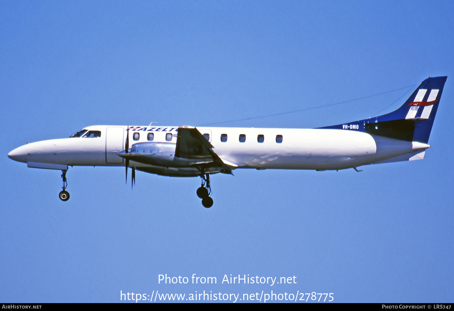 Aircraft Photo of VH-DMO | Fairchild C-26B Metro 23 | Hazelton Airlines | AirHistory.net #278775