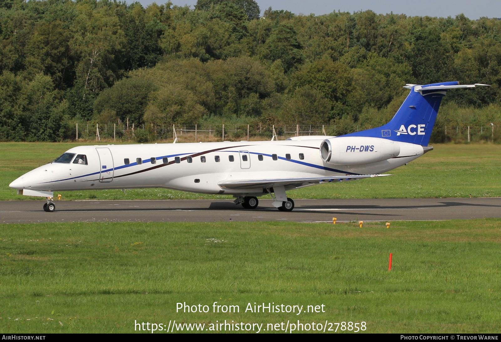 Aircraft Photo of PH-DWS | Embraer ERJ-135LR (EMB-135LR) | ACE - Air Charters Europe | AirHistory.net #278858