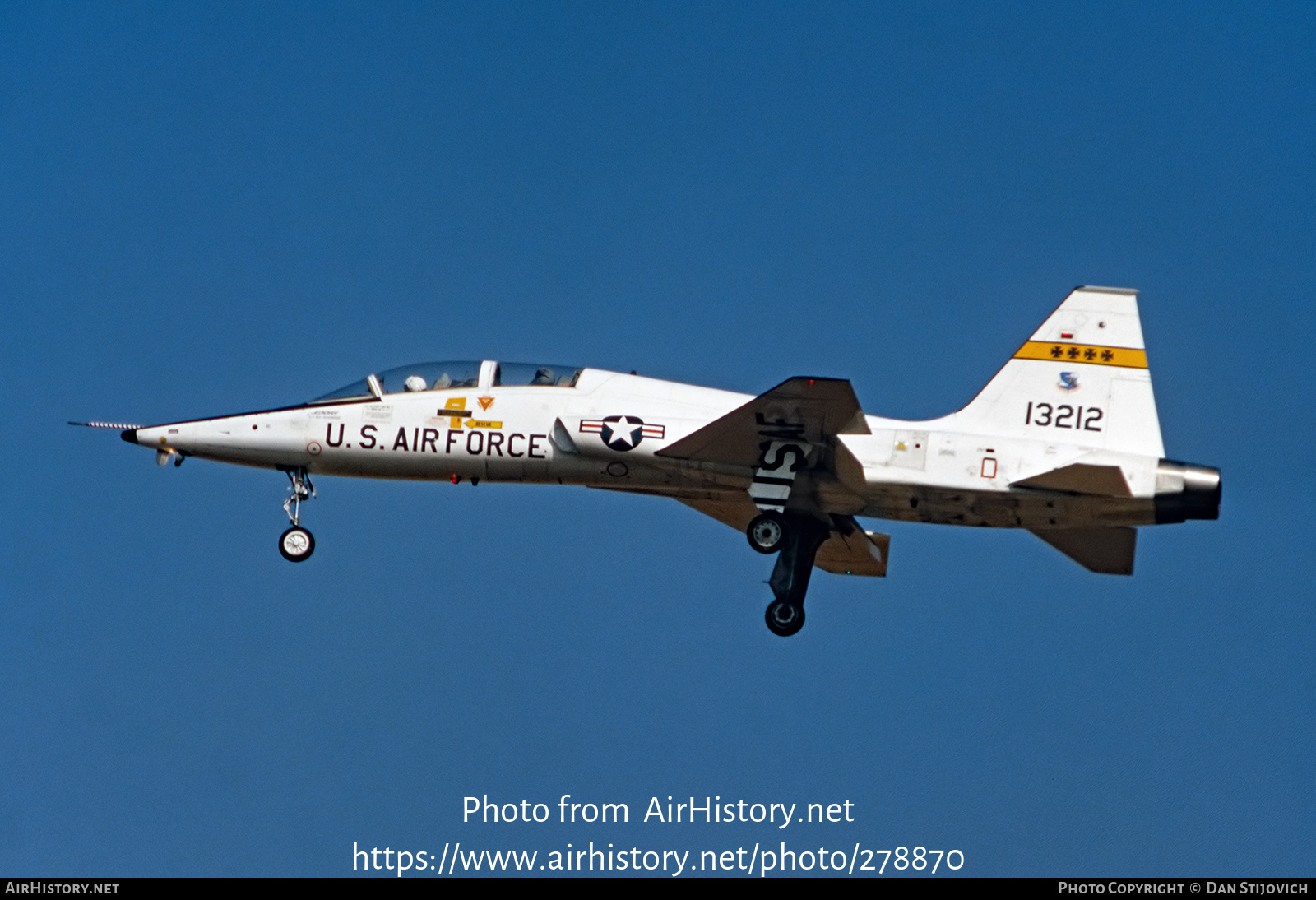 Aircraft Photo of 64-13212 / 13212 | Northrop T-38A Talon | USA - Air Force | AirHistory.net #278870