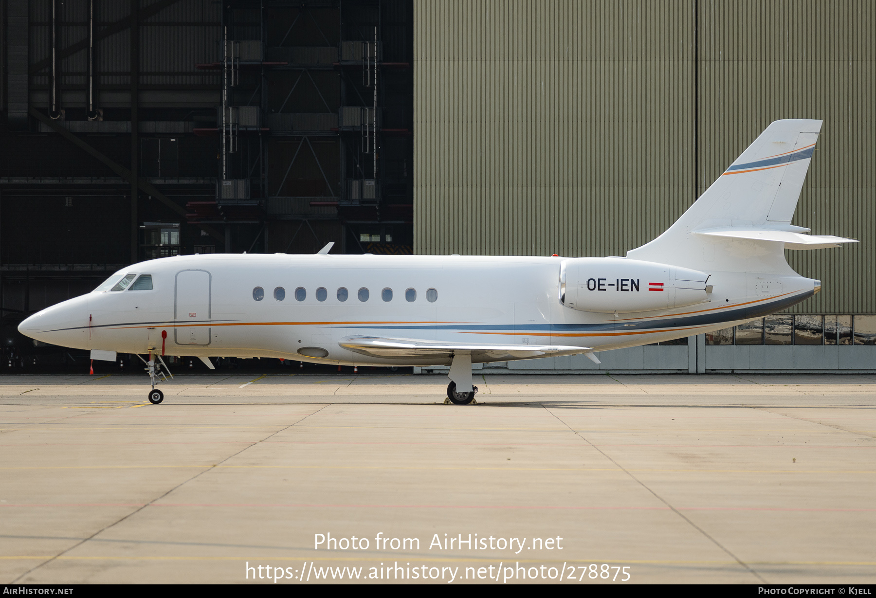 Aircraft Photo of OE-IEN | Dassault Falcon 2000EX | AirHistory.net #278875